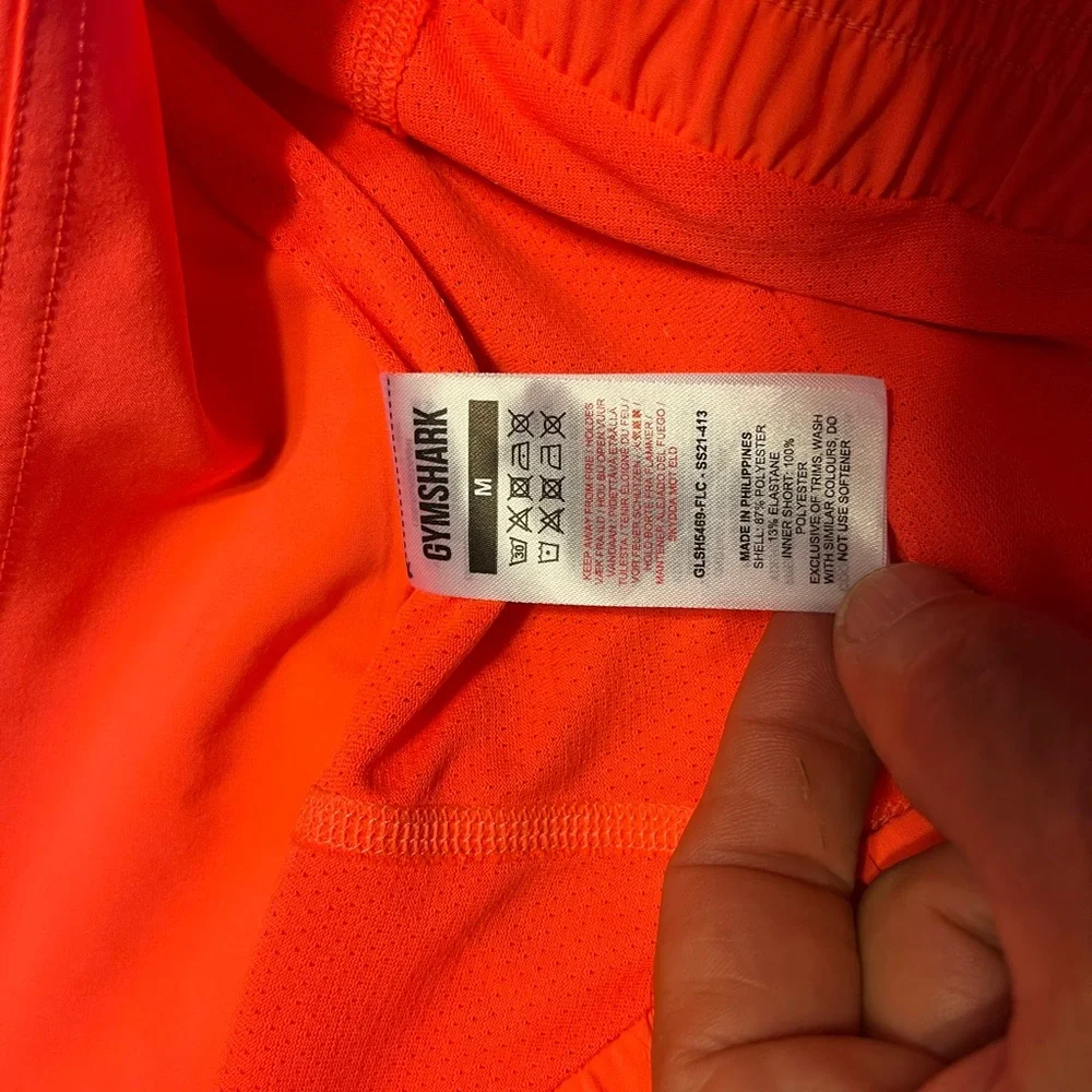 Gymshark Lined Running/Workout Short, M - Picture 3 of 7